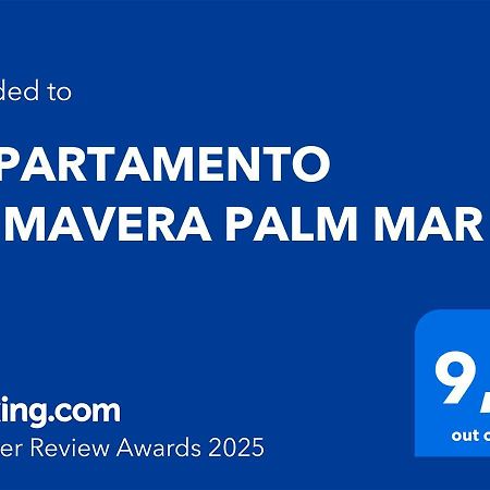 Appartamento Primavera Palm Mar Bagian luar foto